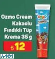 OZMO CREAM KAKAOLU FINDIKLI TÜP KREMA 35 G